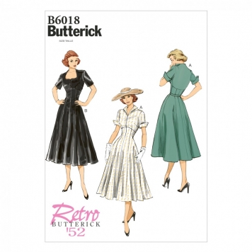 Simplicity Women's Vintage Dress Sewing Pattern, 8591, P5