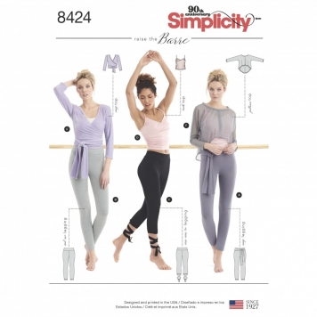 Simplicity Paper Sewing Pattern 8424, 1011072