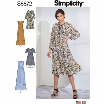 McCalls Sewing Pattern 8180 (A5) - Misses Tops