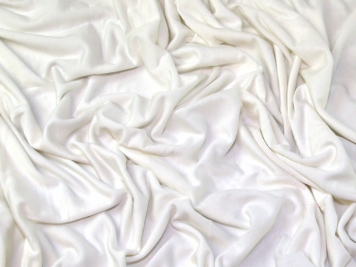 dress fabric Viscose & Elastane Jersey 'Ivory', per metre