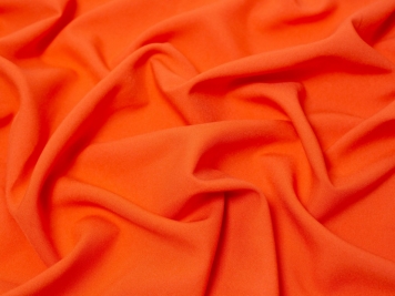 Stretch Crepe - BURNT ORANGE – FabricFocus