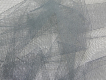 Dress Net 100% Polyester Tulle Fabric Material FLO BLUE 
