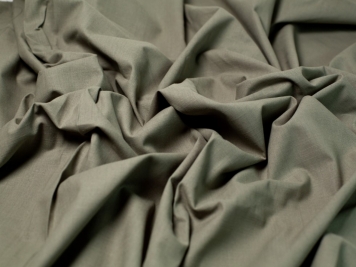 Green Luxury Plain Cotton Linen Fabric - 10 Colours Dress Craft - OG568