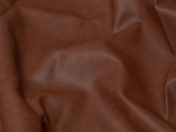 Flame Retardant Faux Leatherette Fabric Tan