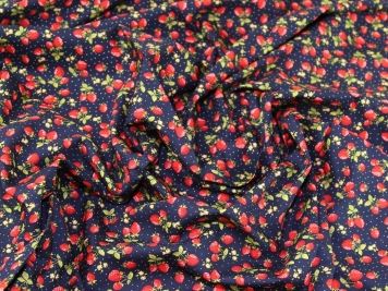 Vintage Sewing Style French Print 100% Cotton Poplin Fabric by Rose & Hubble 