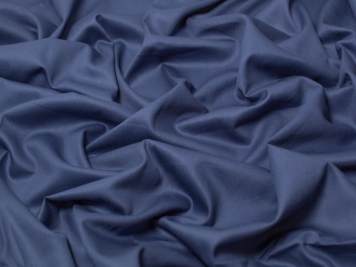 Blue Nylon Satin Dressmaking Fabric