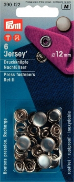 10mm Prym Jersey Cap Press Snap Fasteners Refill Pack-390104 