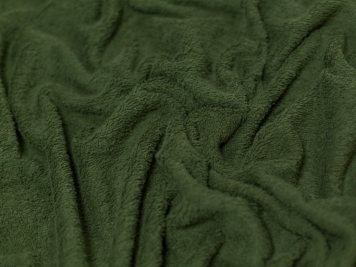 Stretch Gabardine Dark Khaki Green - YES Fabrics