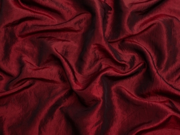 Red Crushed Taffeta