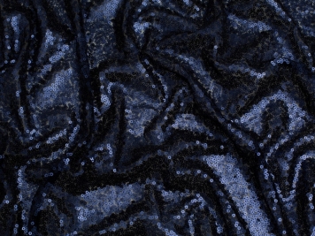 Lady McElroy - Stretch Polyester Velvet - Opulence - Black - Stonemountain  & Daughter Fabrics