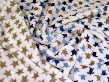 Reversible sales fleece fabric