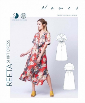 Friday Pattern Company Paper Sewing Pattern Davenport Dress