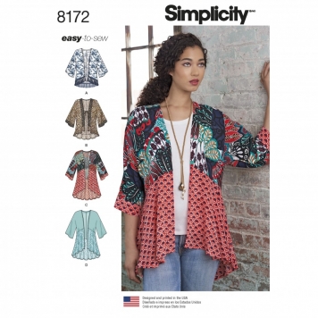 Simplicity Paper Sewing Pattern 8447, 1013167