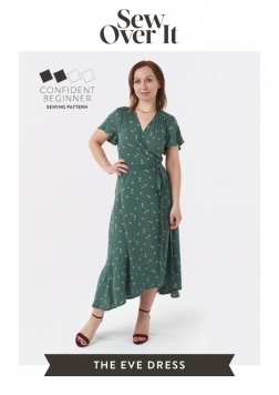 It Sewing Pattern 1940s Wrap Dress ...