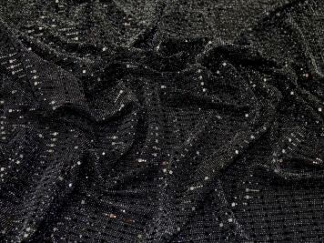Stretch Glitter Knit Fabric