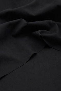 8.5oz Washed Cotton Canvas - Black