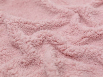 Soft Sherpa Fleece Fabric - Pink – On Trend Fabrics