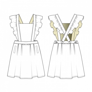 overall skirt pattern