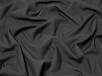 Black Stretch Wool Twill - Twill - Wool - Fashion Fabrics