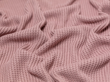 Minerva Core Range Chunky Cotton Sweater Knit Stretch Fabric