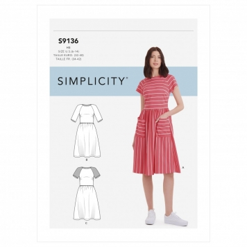 Simplicity Paper Sewing Pattern 9136, 1243443