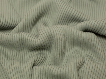 Rib Knit Fabric Sweater Material,Cuff Trim Waistband,Chunky Stretch,100cms  Wide