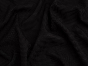Black Jacquard Stretch Fabric 1300