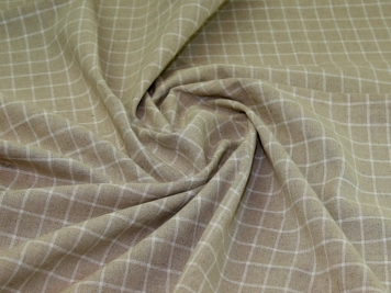 Linen/Cotton Blend Fabric – Cream