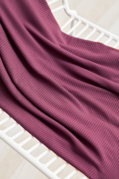 Light Mauve Ribbed Modal Knit (made with Tencel™ fibres) – Sister Mintaka
