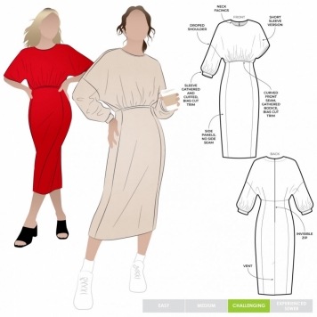 NEW MIMI G FOR STYLEARC DRESS PATTERN!  Curvy women fashion, Fashion,  Dress pattern