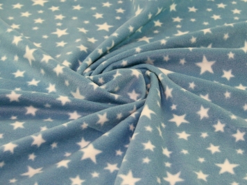 Bluey Polka Dot Fleece Fabric