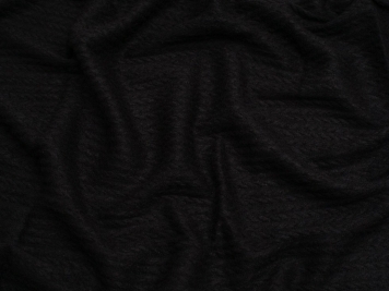 Black stretch knit deals fabric