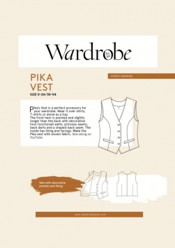 RABAT - Vest - Women 32-52 - PDF Sewing Pattern – Ikatee sewing