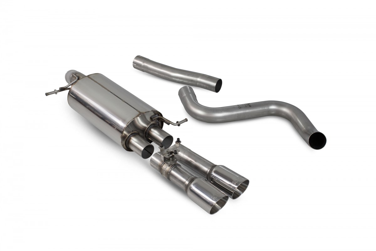 Scorpion GPF-Back Exhaust system with Electronic Valve - Ford Fiesta ...