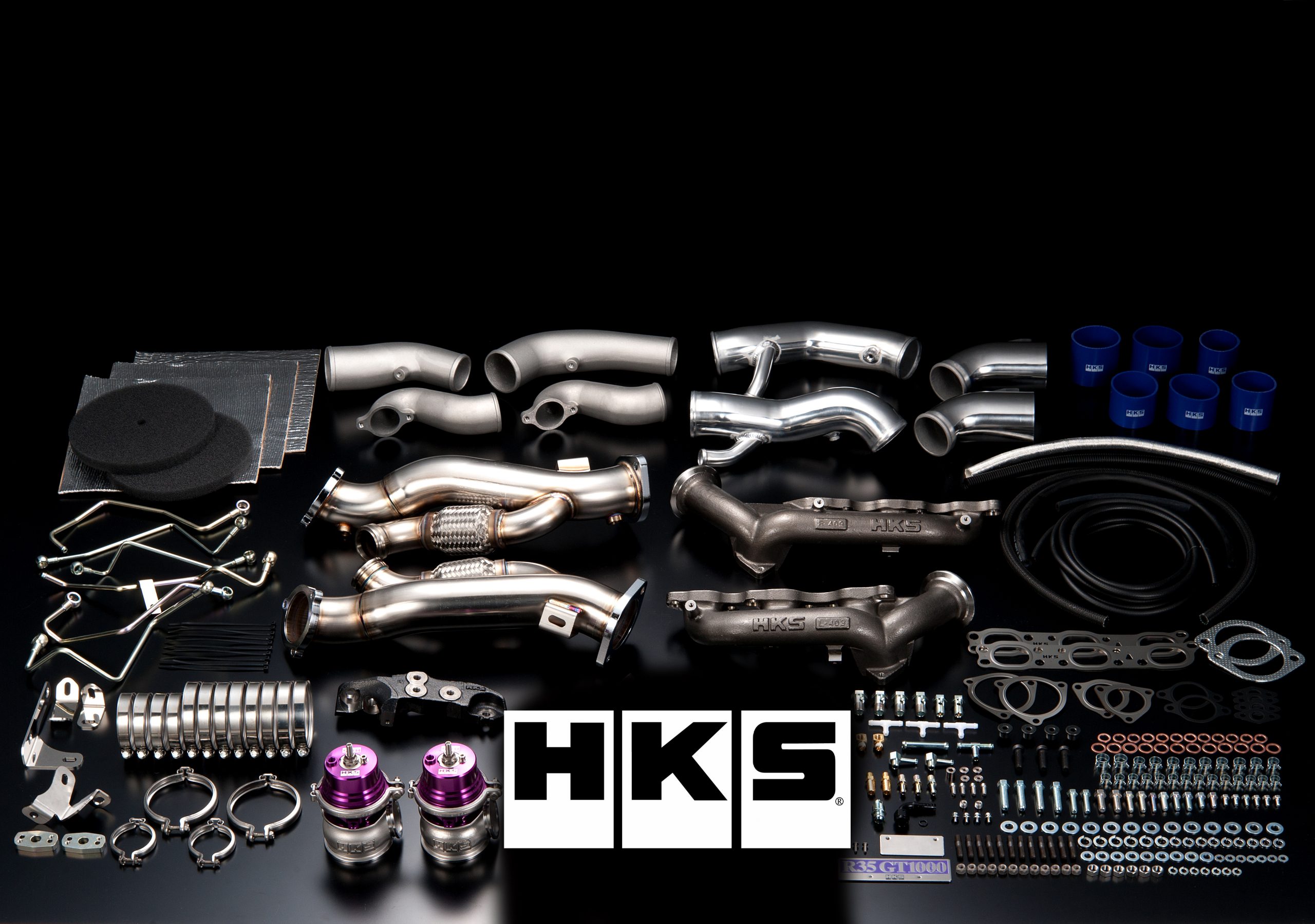 HKS GT900 Symmetry Twin Turbo Setup Kit Nissan GT-R R35 Part-Box
