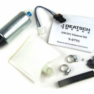DeatschWerks DW300 Series in-tank Fuel Pump w/ Install Kit
