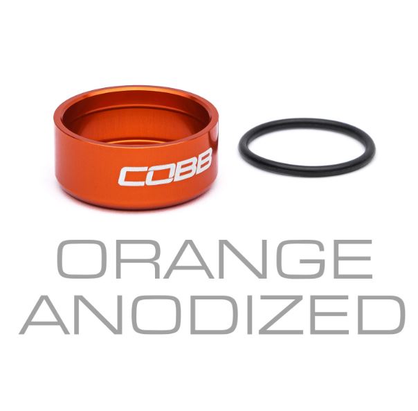 Knob Trim Ring Orange Anodized