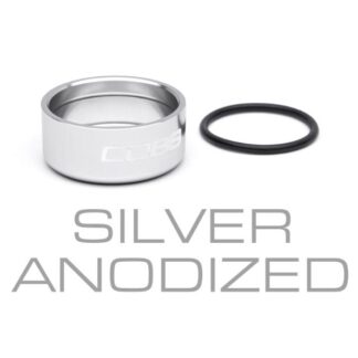 Knob Trim Ring Silver Anodized
