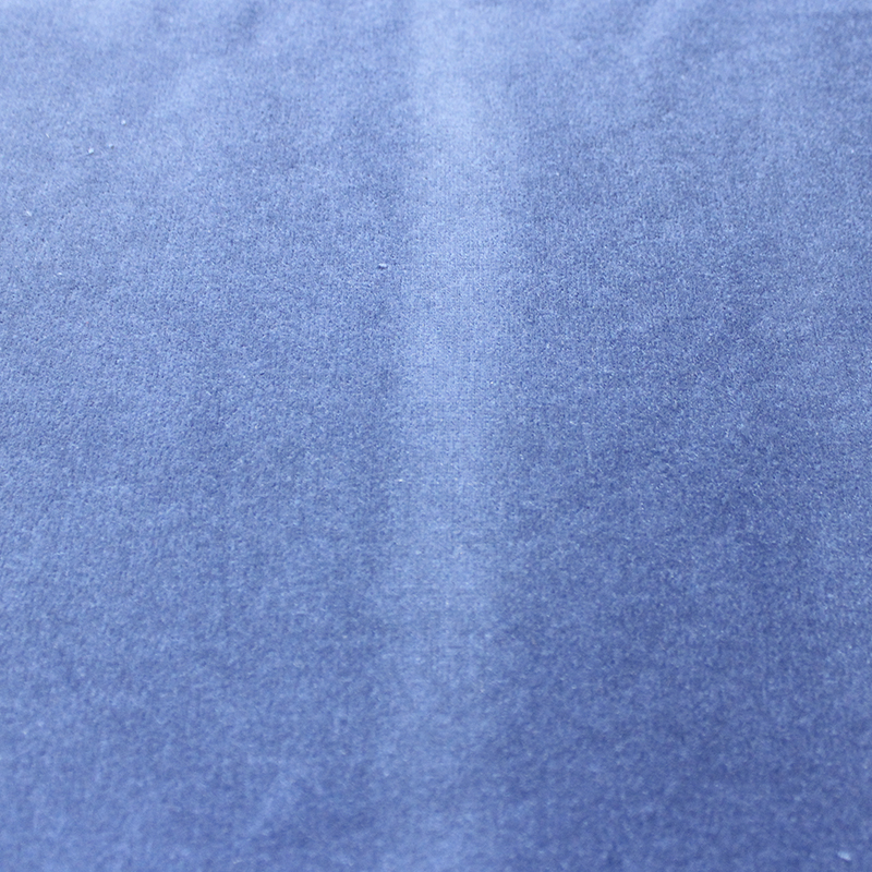 1.4 Metres of Cotton Velvet Royal Blue Curtain Fabric - Plumbs Marketplace