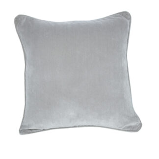 Grey Velvet Scatter Cushion