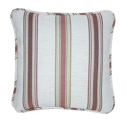 Bellagio Stripe Terracotta Scatter Cushion