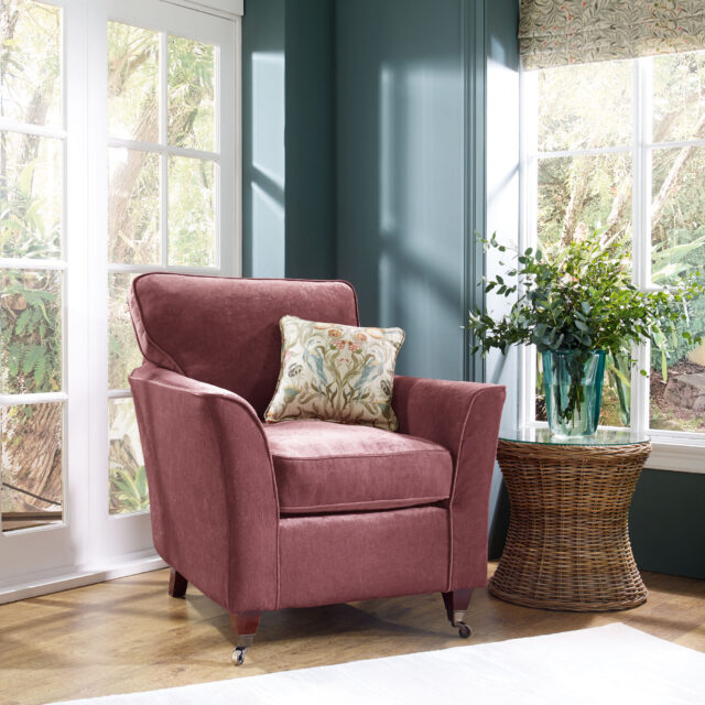 Cardinal - Plum, Designer Chair Cover