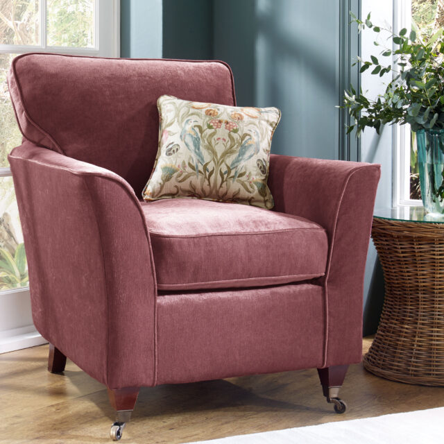 Cardinal - Plum, Designer Chair Cover