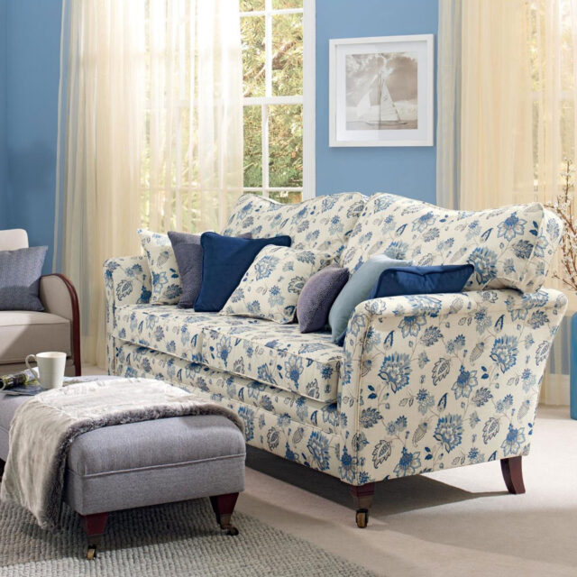 Clementine - Wedgwood, Reupholstery