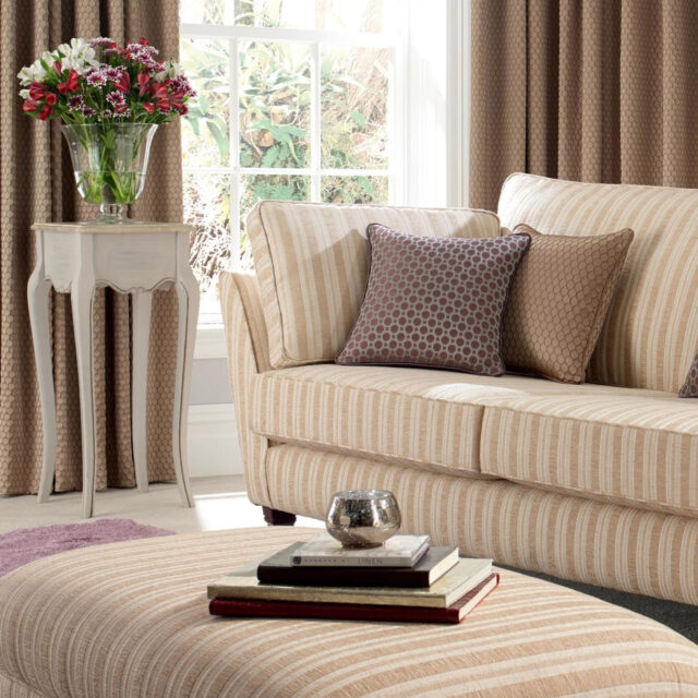 Mandalay Stripe - Oatmeal, Reupholstery