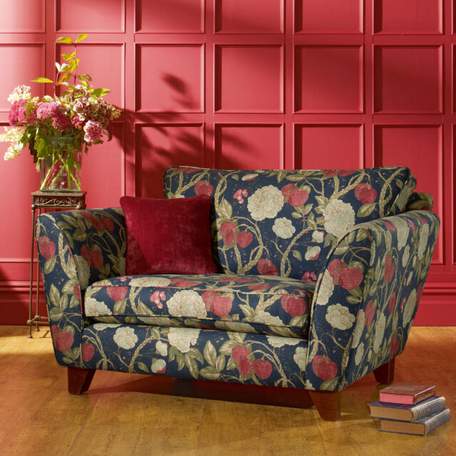 Morris - Navy, Reupholstery