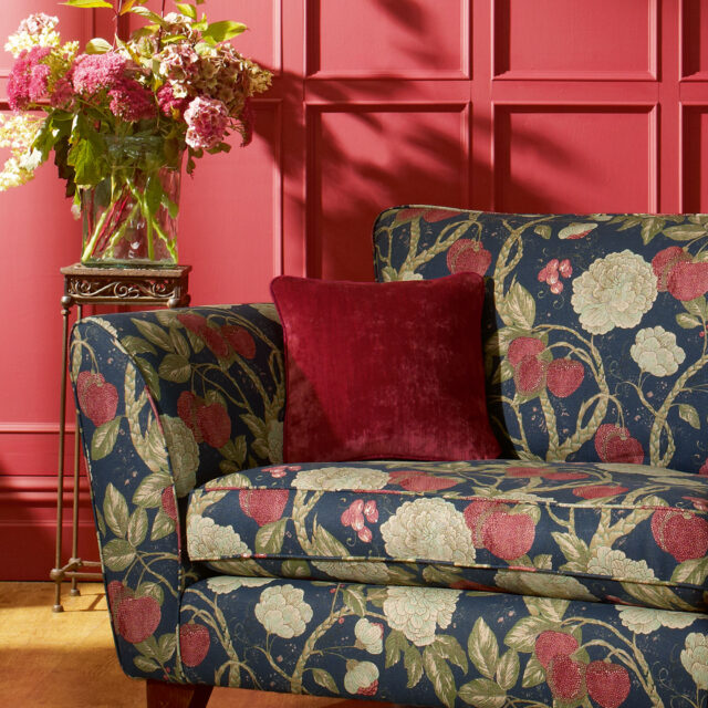 Morris - Navy, Reupholstery