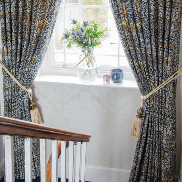 Snakeshead - Indigo/Hemp, Curtains