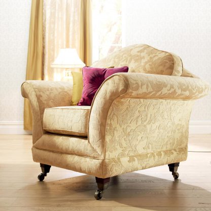 Mayfair Floral - Gold, Reupholstery