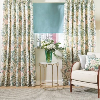 Wilhelmina, Ivory - Pinch Pleat Curtains